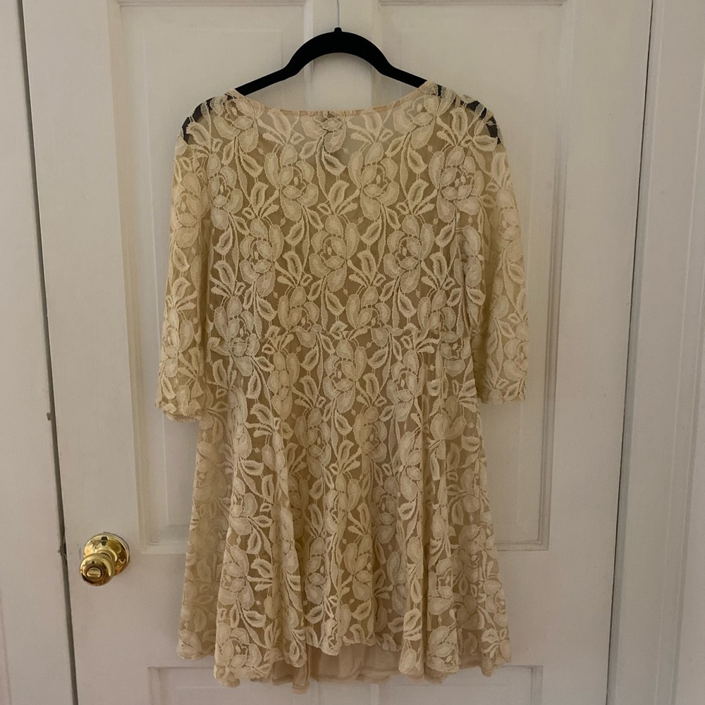 Free People Lace Shift Dress - Picture 3 of 3
